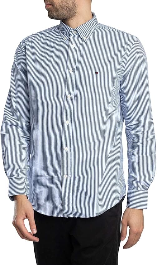 Detalle 2 de Tommy Hilfiger Camisa Flex Poplin L - L 👔