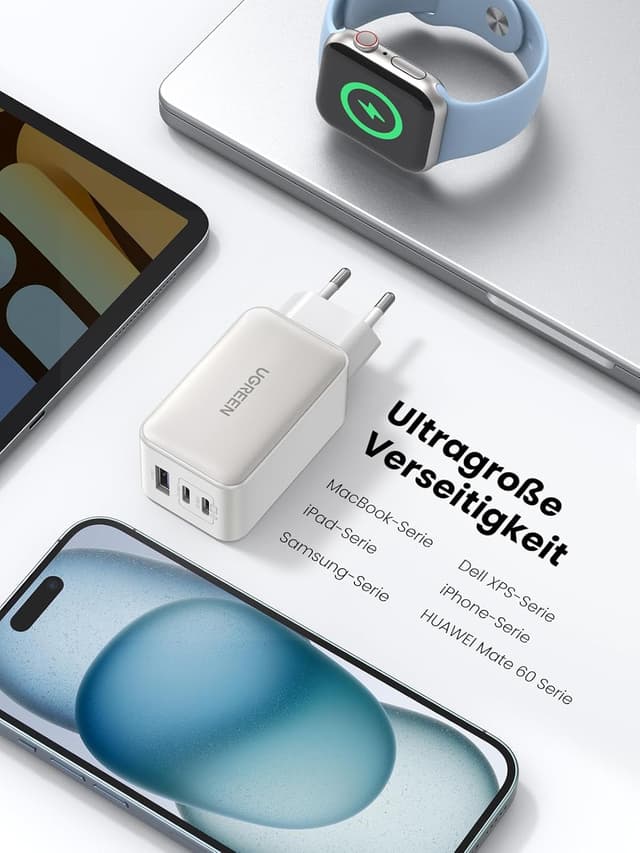 Thumbnail 5 de UGREEN Nexode 65W GaN USB-C Ladegerät
