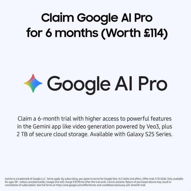 Thumbnail 2 de Samsung Galaxy S25 FE AI Smartphone