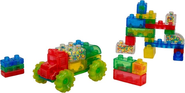 Thumbnail 2 de Goliath Jelly Blox Vrroom! Truck Kit 35-piece set