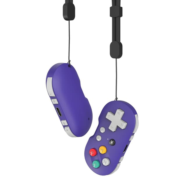 Detalle 2 de CRKD ATOM Retro Purple keychain controller