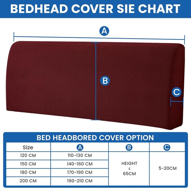 Thumbnail 2 de YSTELLAA Copri Testata Letto Matrimoniale 180 cm