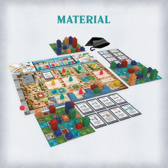 Detalle de Cities Brettspiel 2-4 Spieler ab 10 Jahren