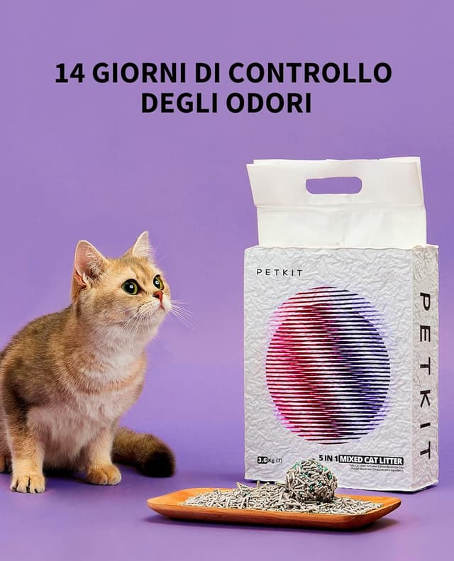 Thumbnail 1 de PETKIT Lettiera Gatti Mista