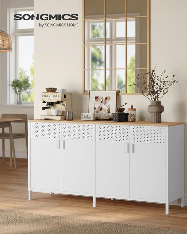 Detalle 2 de SONGMICS LSC205BD01 Metallschrank 40 x 141 x 76 cm đź—„