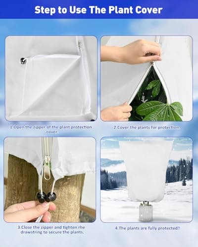 Thumbnail 4 de Voiles Verdenu 2 pièces pour protection des plantes