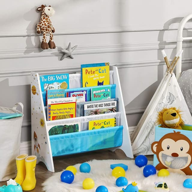 Thumbnail 1 de Songmics Libreria Bambini GKR72WT 62,5x28x60 cm