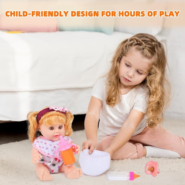 Detalle 2 de CARANOVO baby doll accessories 7-piece set