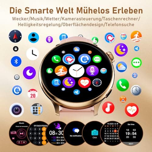 Thumbnail 6 de OKYUK Reloj Inteligente Mujer 1,27" con SpO2