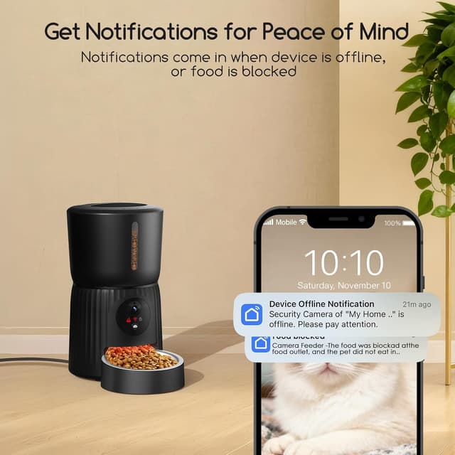 Thumbnail 6 de Faroro Distributeur Croquettes 4 L