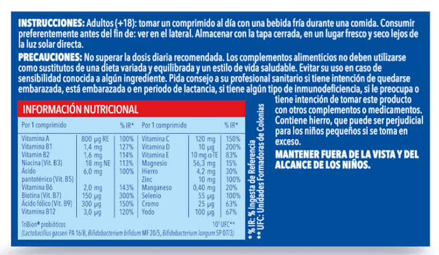 Thumbnail 1 de Bion3 Defense 2x90 comprimidos con probióticos