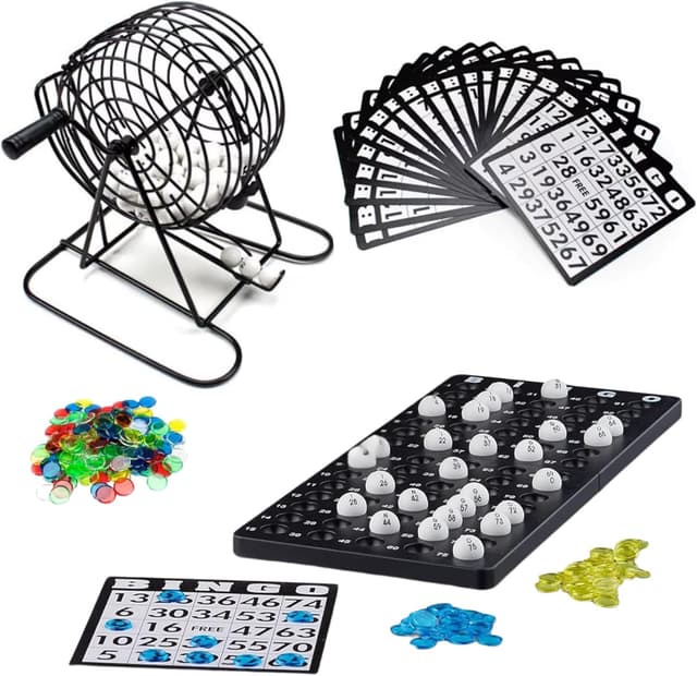 Detalle de Bingo Juego de Mesa 18 cartones