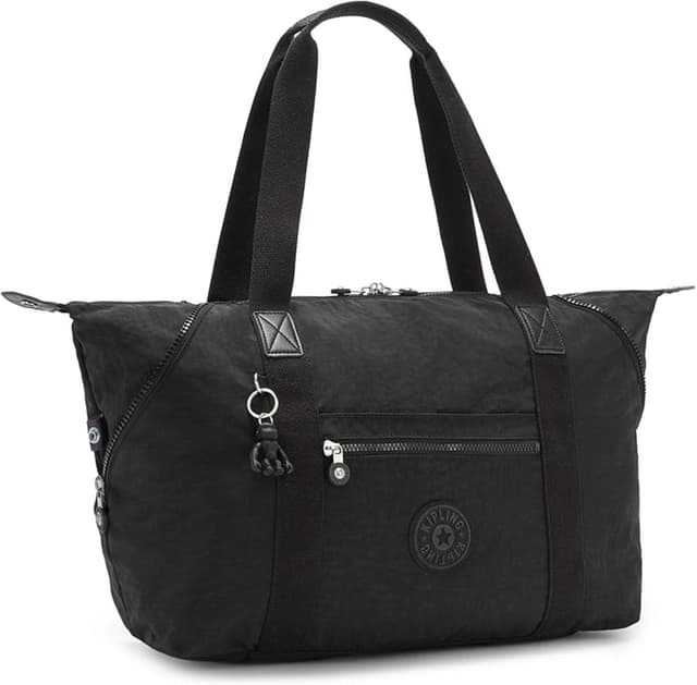 Detalle 2 de Kipling Art M Bolsa Grande Negra