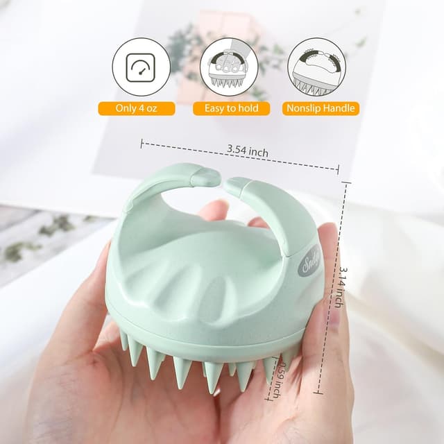 Thumbnail 3 de Sndyi Scalp Massager Shampoo Brush for Dandruff Removal