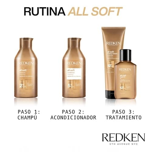 Detalle 2 de Redken All Soft Acondicionador Hidratante con Aceite de Argán