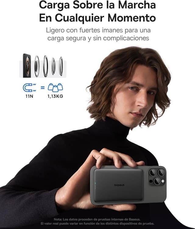 Thumbnail 4 de Baseus Picogo AM41 Power Bank ⚡ 5000mAh, MagSafe, PD 20W, Portable