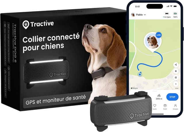 Imagen de Tractive Collier GPS 2025 pour chien en OfertitasTOP