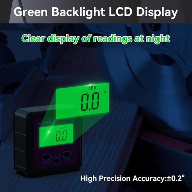 Detalle 2 de GemRed digitaler Winkelmesser mit Magnetfuß