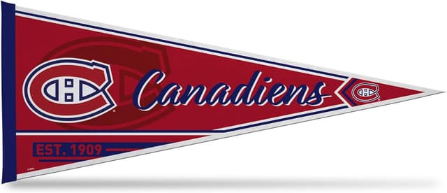 Thumbnail 6 de Rico Industries NHL Hockey Classic Felt Wall Décor Pennant (12" x 30")