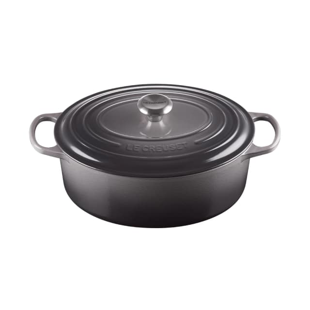 Detalle de Le Creuset Cocotte oval de hierro fundido 🍲