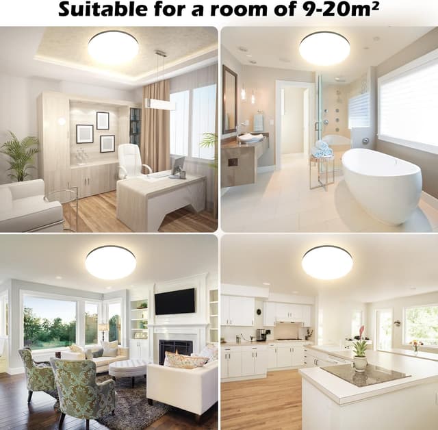 Thumbnail 6 de OUILA Deckenleuchte 2er Pack Ø28 cm