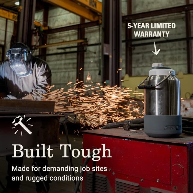 Detalle 2 de Coleman Pro Heavy-Duty Insulated 1-Gallon Water Jug (Leakproof Portable Jug)