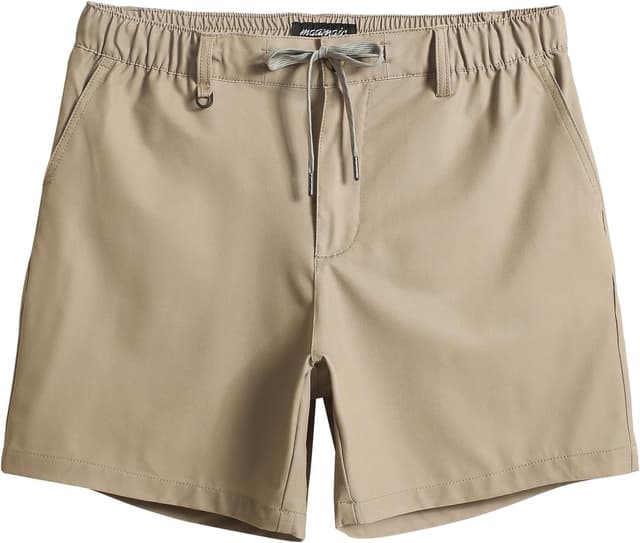 Detalle de maamgic Men’s 5/7 Inch Casual Classic Fit Hybrid Shorts with Multi-Pocket Quick-Dry