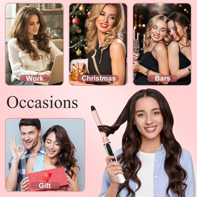 Thumbnail 5 de Curling Wand 19mm Professional Ceramic Hair Curling Iron