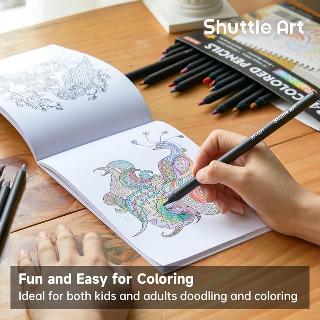 Thumbnail 4 de Shuttle Art Regenbogenstifte 24er Set 🎨