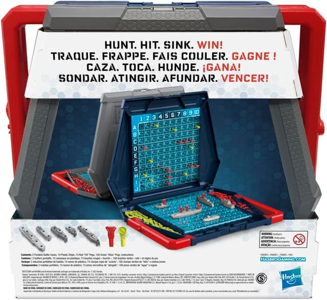Thumbnail 5 de Hasbro Battleship Klassisches Brettspiel ab 7 Jahren 🎲