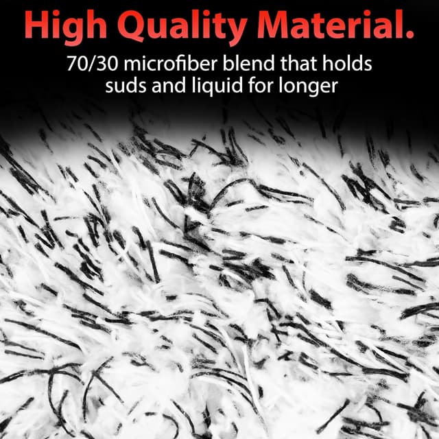 Thumbnail 2 de Adam's Polishes Microfiber Car Wash Mitt for Safe Washing