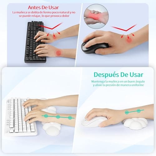 Thumbnail 2 de Sushret Cloud Wrist Rest 1pc for keyboard 🖱