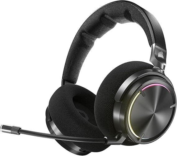 Detalle de Corsair Virtuoso MAX Wireless Auriculares Gaming Bluetooth