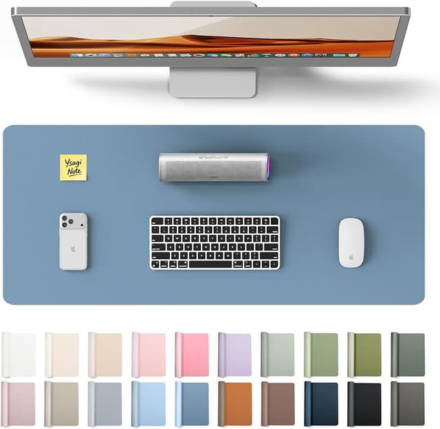 Detalle de YSAGi Leather Desk Protector 23.6" x 13.8"