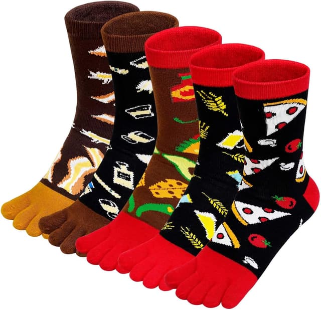 Thumbnail 6 de PUTUO Chaussettes 5 Doigts Homme 5 paires
