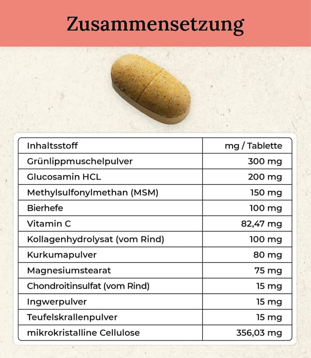 Thumbnail 6 de Trust Nature Gelenktabletten für Hunde 120 Kautabletten