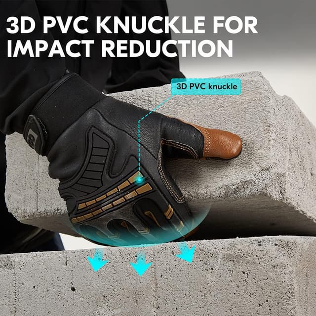 Detalle 2 de Vgo Thermal Work Gloves −20°C 3M Thinsulate pair