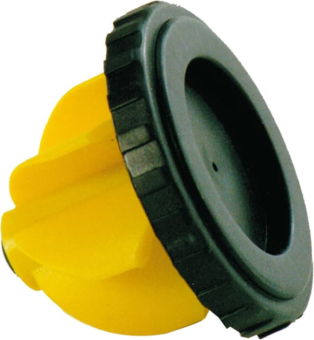 Detalle de Carpoint bouchon de carburant de remplacement jaune