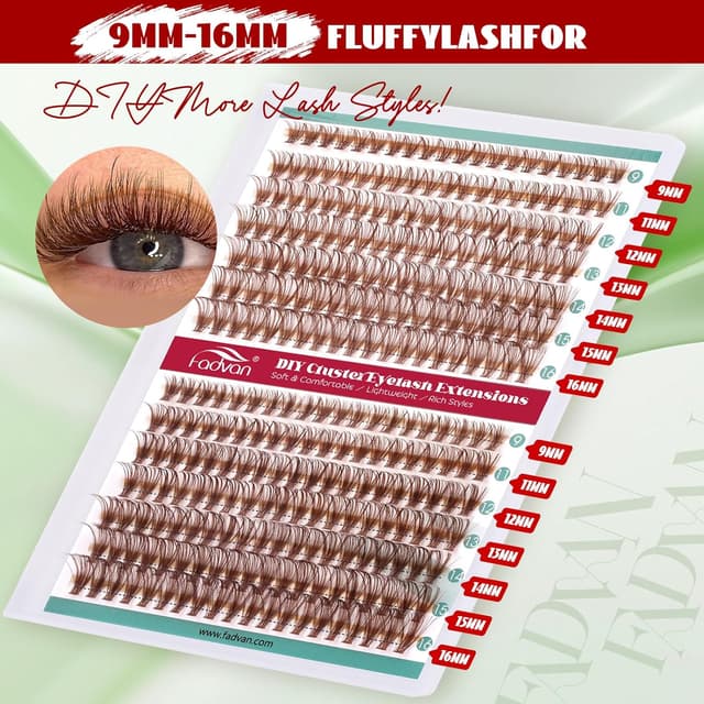 Thumbnail 3 de FADVAN Extensión de Pestañas 280Pcs