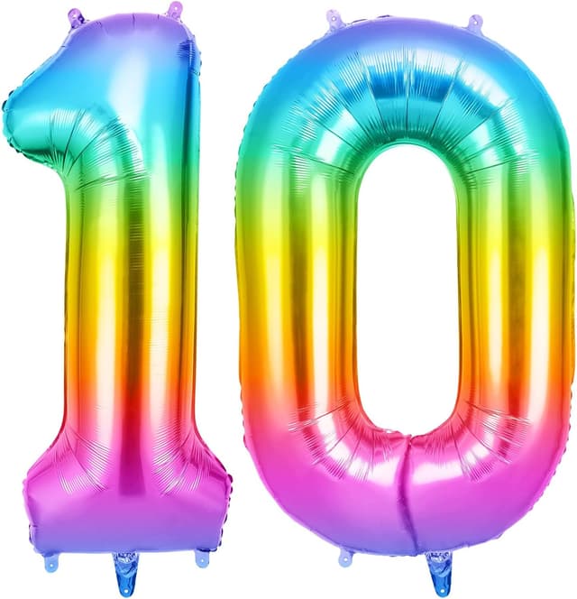 Imagen de OFFCUP Zahl Ballon Jelly 10 40 Zoll en OfertitasTOP