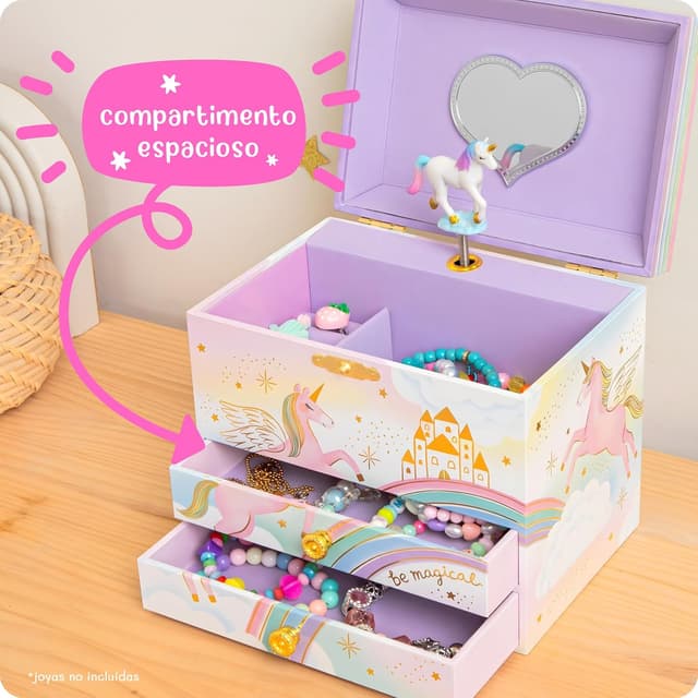 Detalle 2 de Giggle & Honey Joyero Unicornio grande