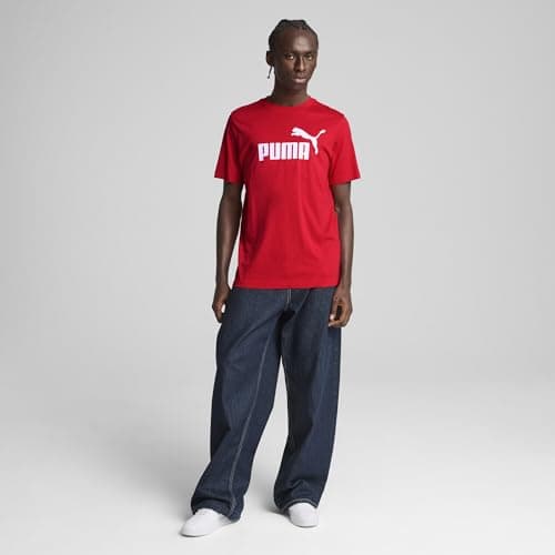 Thumbnail 2 de PUMA ESS No. 1 Logo tee L camiseta unisex rojo