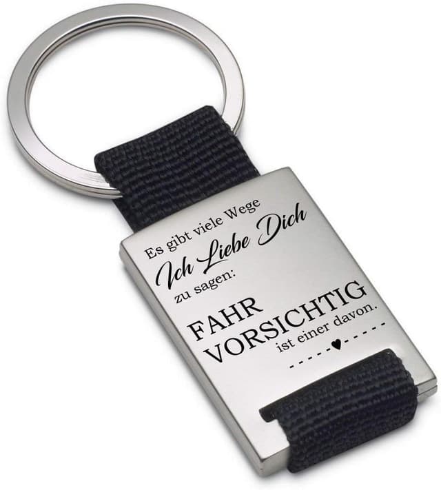 Detalle de Schlüsselanhänger mit Gravur für Lieblingsmensch