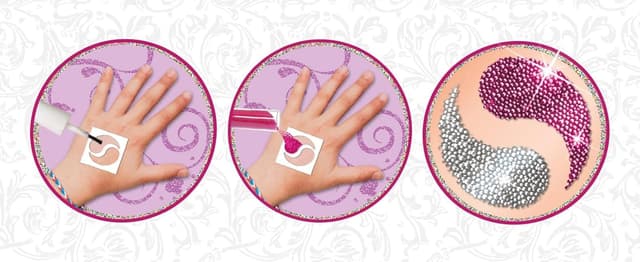 Thumbnail 2 de LENA 42442 Perles de tatouage lavables 150 pièces 🎨