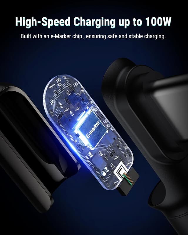 Detalle de USB-C Schnellladekabel 100 W, 1,2 m