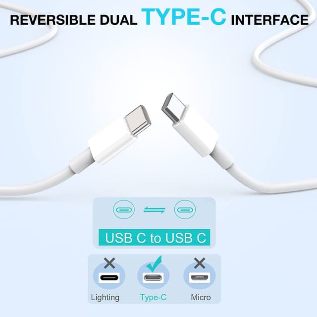 Detalle 2 de 20W Fast Charger 2Pack USB‑C for iPhone 17