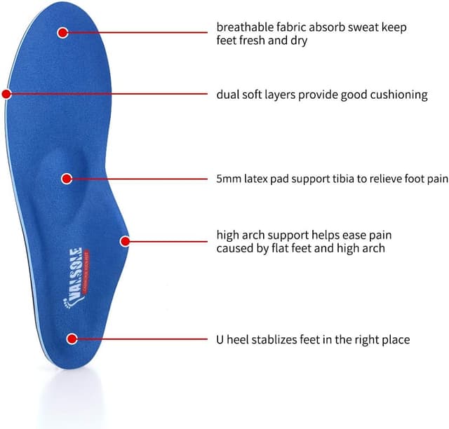 Thumbnail 1 de VALSOLE Solette Confort Ortopediche per Fascite Plantare