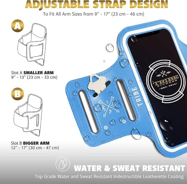 Thumbnail 3 de TRIBE Water Resistant Armband for iPhone Pro Max