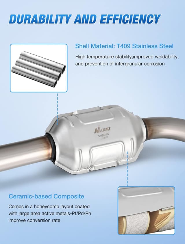 Thumbnail 2 de Nilight Catalytic Converter for Chevy Silverado