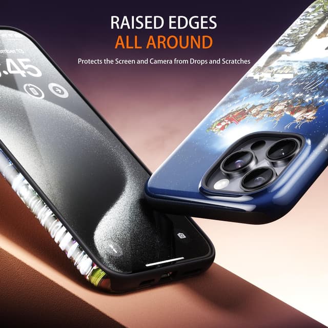 Detalle 2 de DorisMax iPhone 13 Pro Christmas case for wireless charging